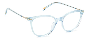 Premium Women Fossil Model Eyeglasses: Fos 7106 - Blue Crystal(2)- SpecSMART Eye Clinic (Diagonal View)